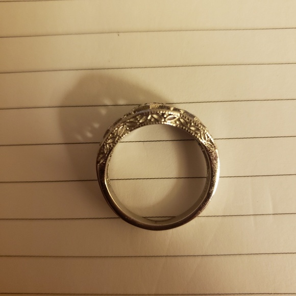 Sapphire and diamond ring - Picture 4 of 5